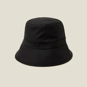 Water-Resistant Rain Hat Black